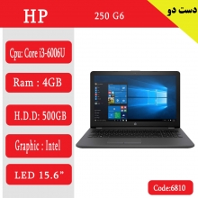 لپ تاپ HP G6 250 کد 6810