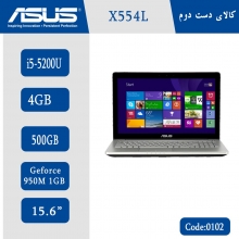 لپ تاپ Asus X554L کد 0102
