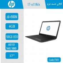 لپ تاپ HP 17-a118dx کد 7321