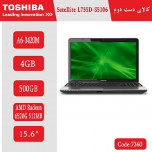 لپ تاپ Toshiba Satellite L755D-S5106 کد 7360