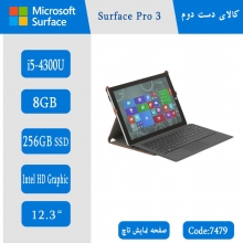 لپ تاپ Microsoft Surface Pro 3 کد 7479